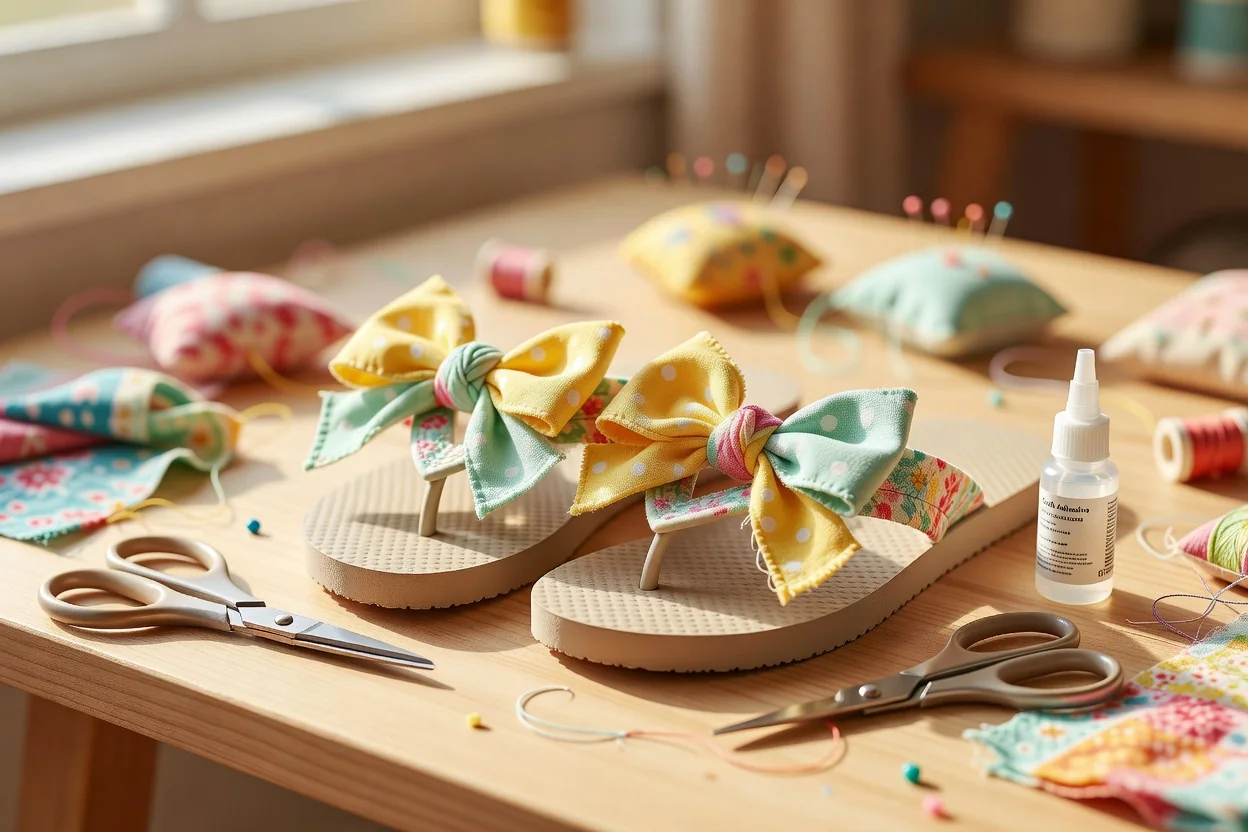 DIY: havaianas customizadas em minutos